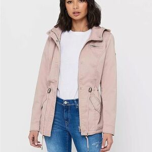ONLY Women's Light Pink Utility Jacket